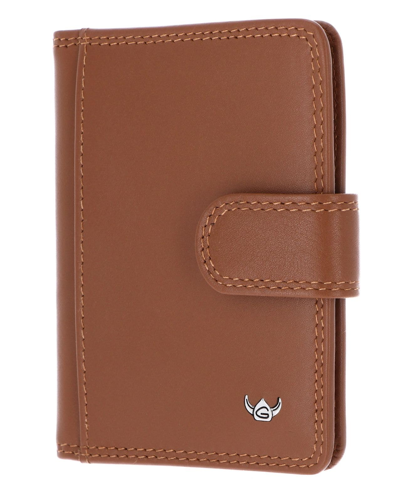 Golden Head Polo 4516 Kartenetui Dunkelbraun RFID Riegel