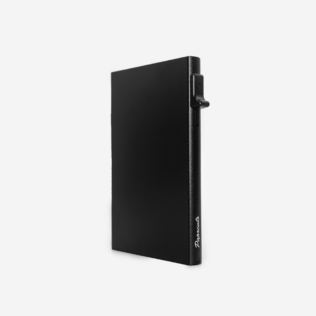 Paprcuts RFID Alu Kartenetui Just Alu Kartenetui schwarz vegan