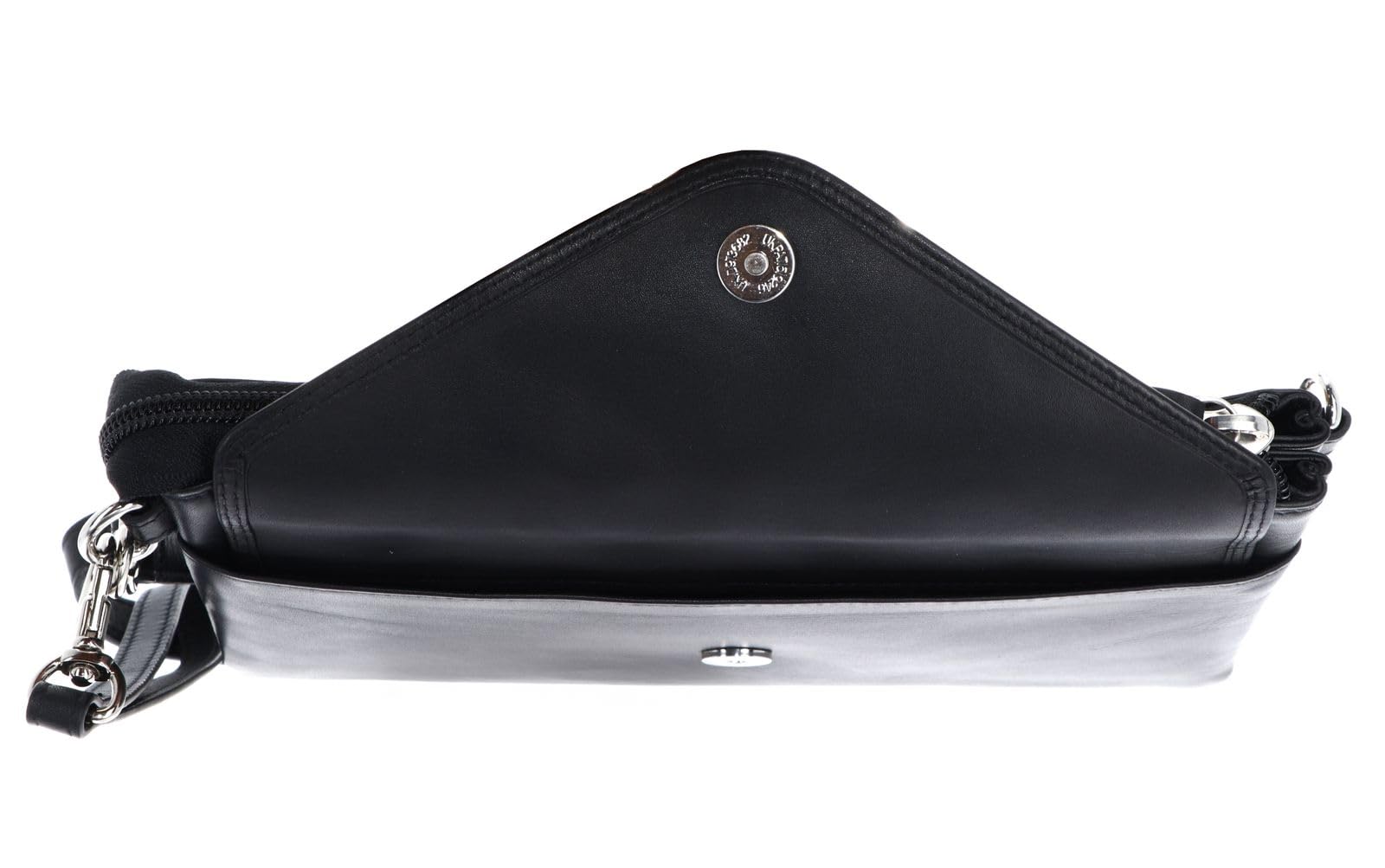 Golden Head Polo 8216 Mini-Tasche Schwarz Rindsleder RFID