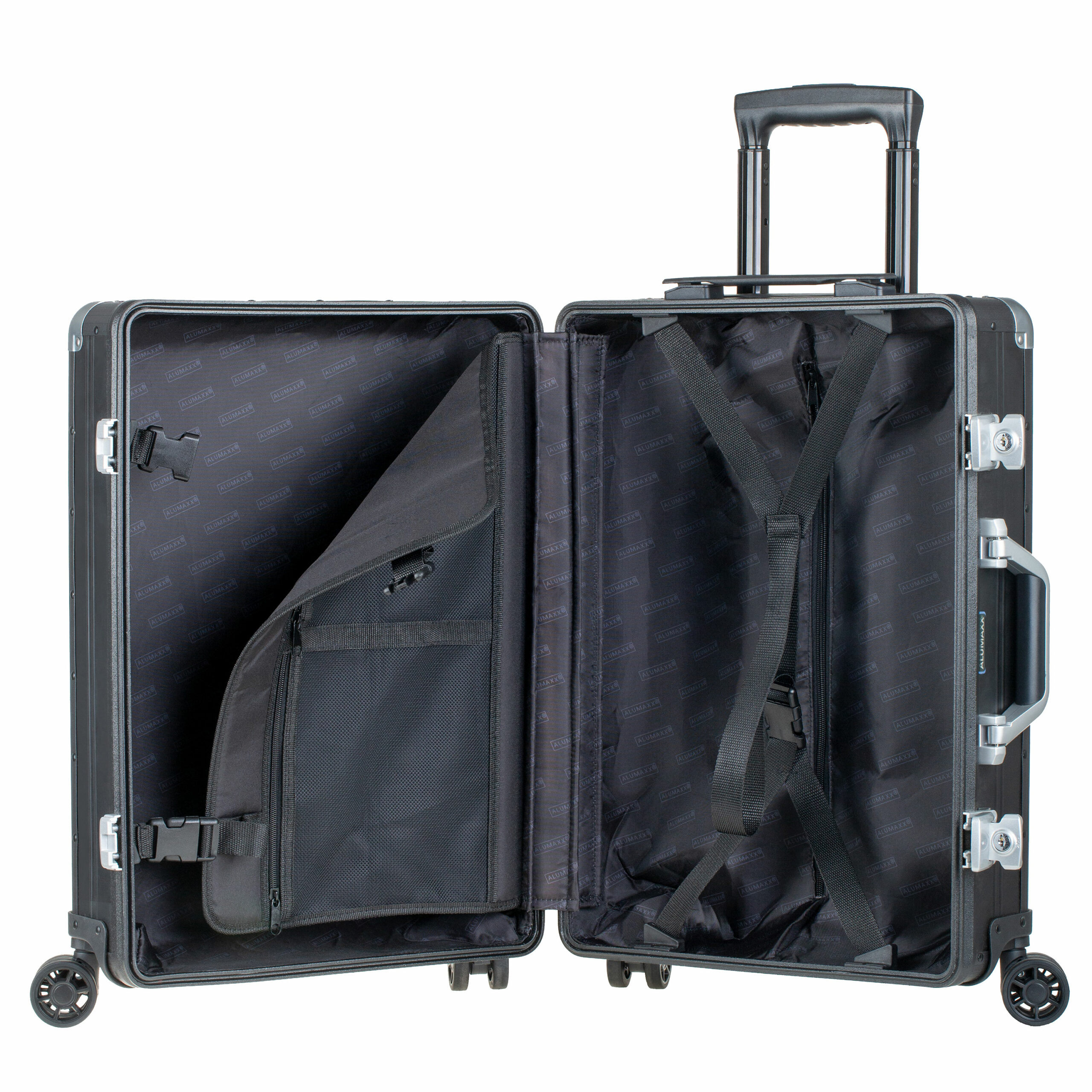 Alumaxx ORBIT Reisetrolley Aluminium schwarz matt