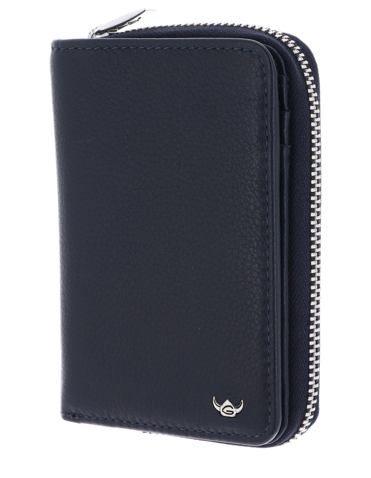 Golden Head Capri 3317 Geldbörse Blau RFID Nappa-Rindleder