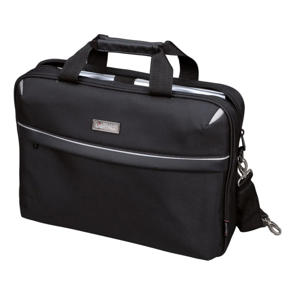 Alumaxx Sierra Laptoptasche 17 Zoll schwarz Polyester