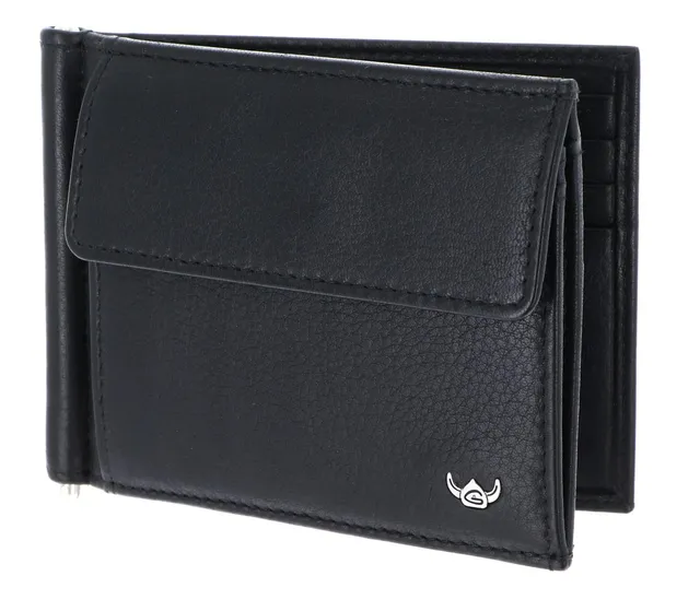 Golden Head Capri 1921 Geldklammer Schwarz Nappa RFID