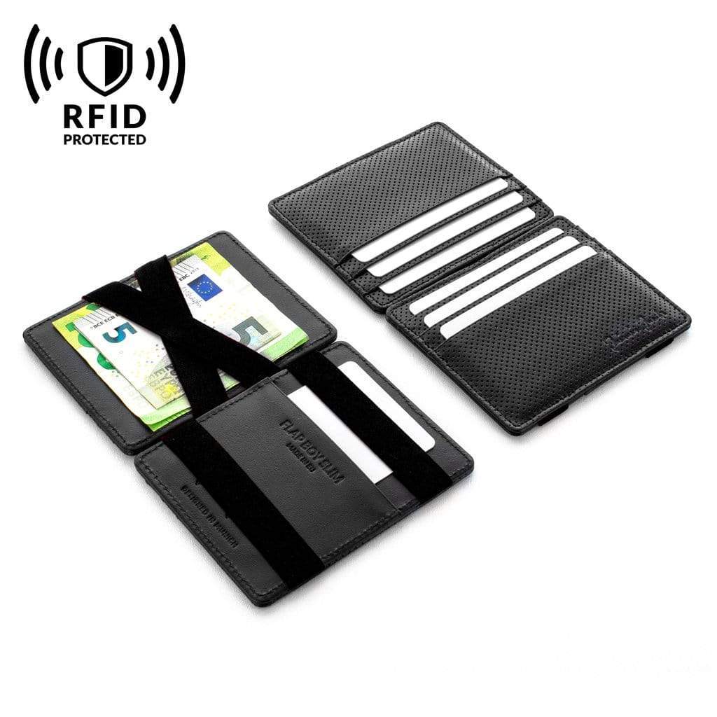 Jaimie Jacobs Flap Boy Slim Magic Wallet Perforiert RFID