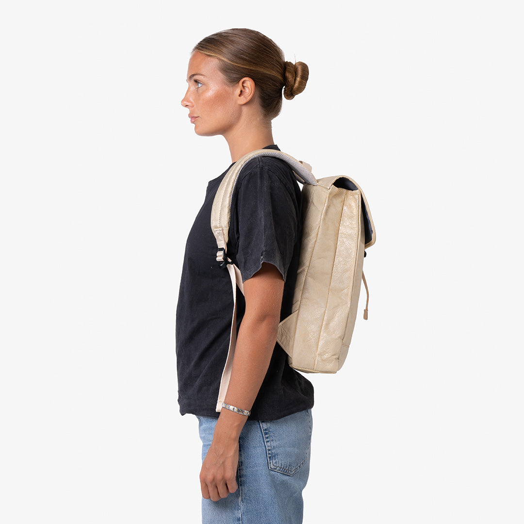 Paprcuts Kyoto Rucksack Off-White 11L 16 Zoll Laptopfach