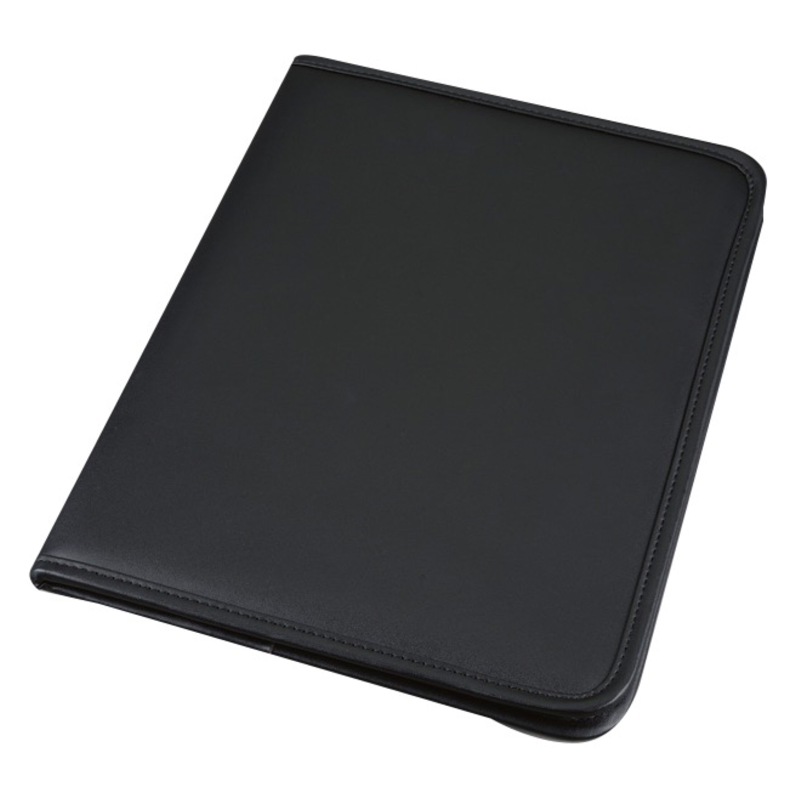 Alumaxx Savona Schreibmappe A4 Schwarz Kunstleder Block