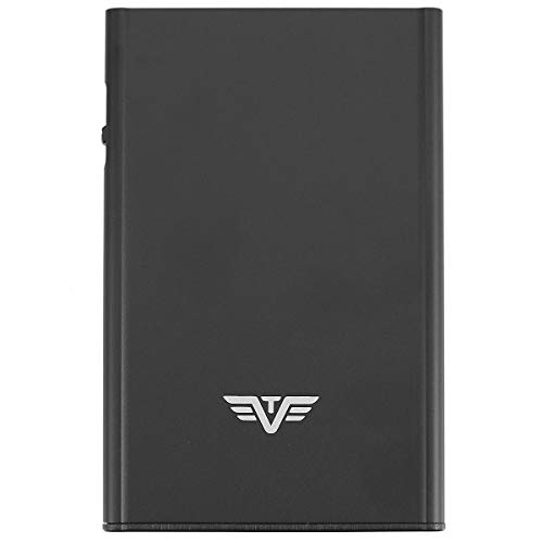 Tru Virtu Credit Card Case Click & Slide Kartenetui Black Magic RFID