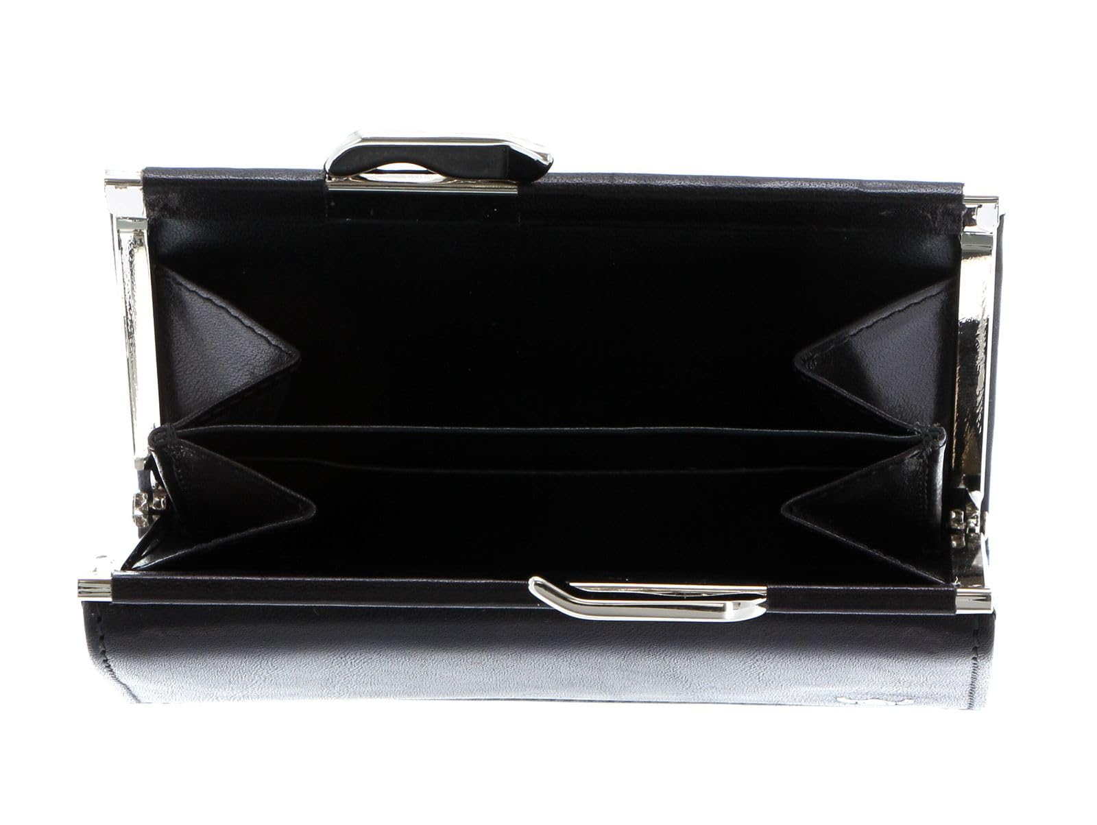 Golden Head Colorado Classic Bügelbörse 12 cm Schwarz Leder