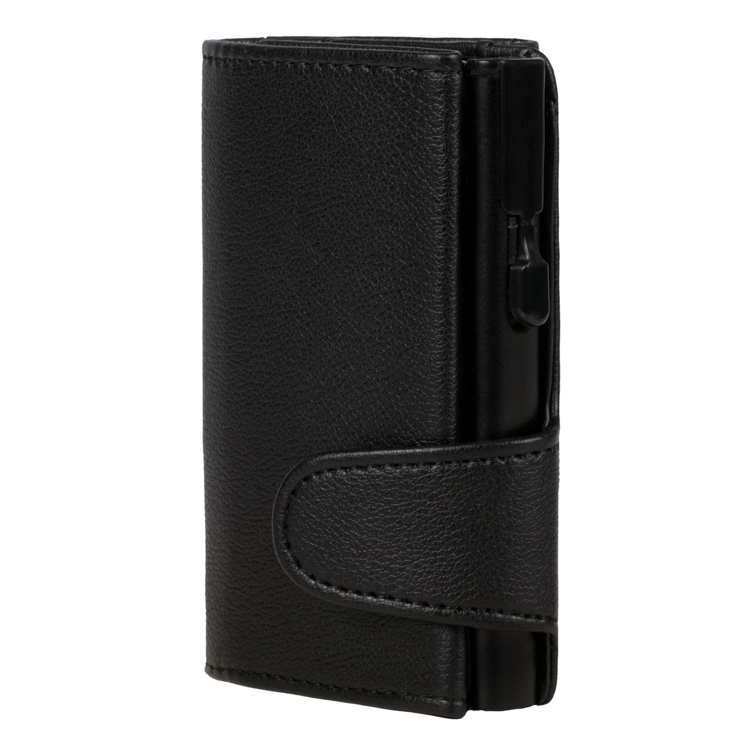 Alumaxx Clicksafe Börse Schwarz Alu-Tresor RFID 8 Karten