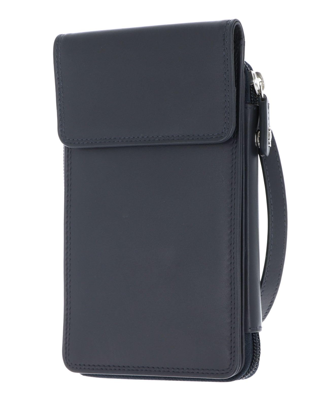 Golden Head Polo 4045 Handy-Umhängetasche Marineblau Leder