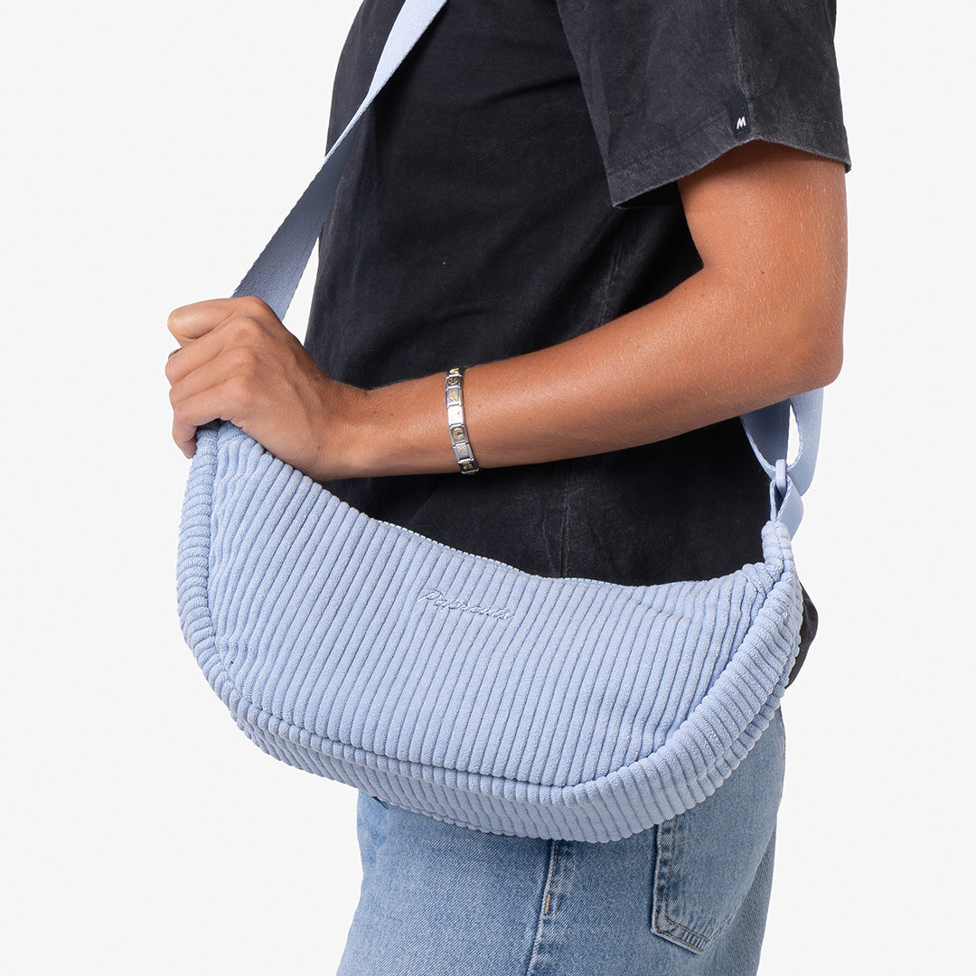 Paprcuts Valencia Roundbag Cord Pastel Blue vegan