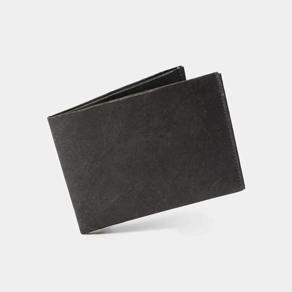 Paprcuts RFID Wallet Just Black Portemonnaie Schwarz Tyvek