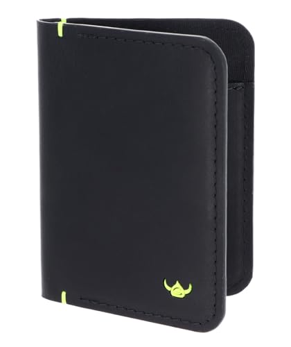 Golden Head Neon 4456 Kartenetui Schwarz RFID Leder