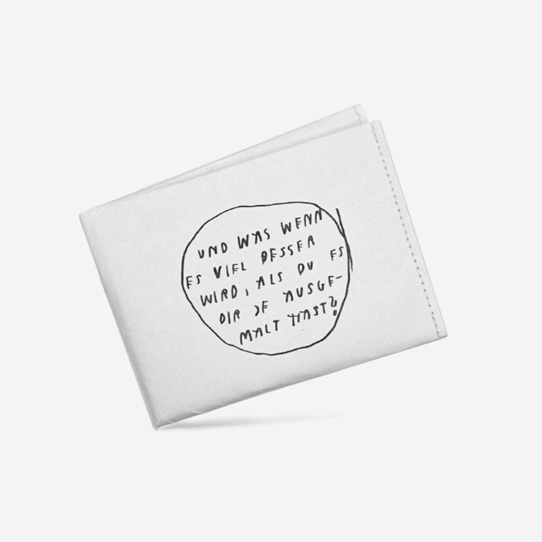Paprcuts RFID Wallet Viel Besser Portemonnaie Schwarz Tyvek