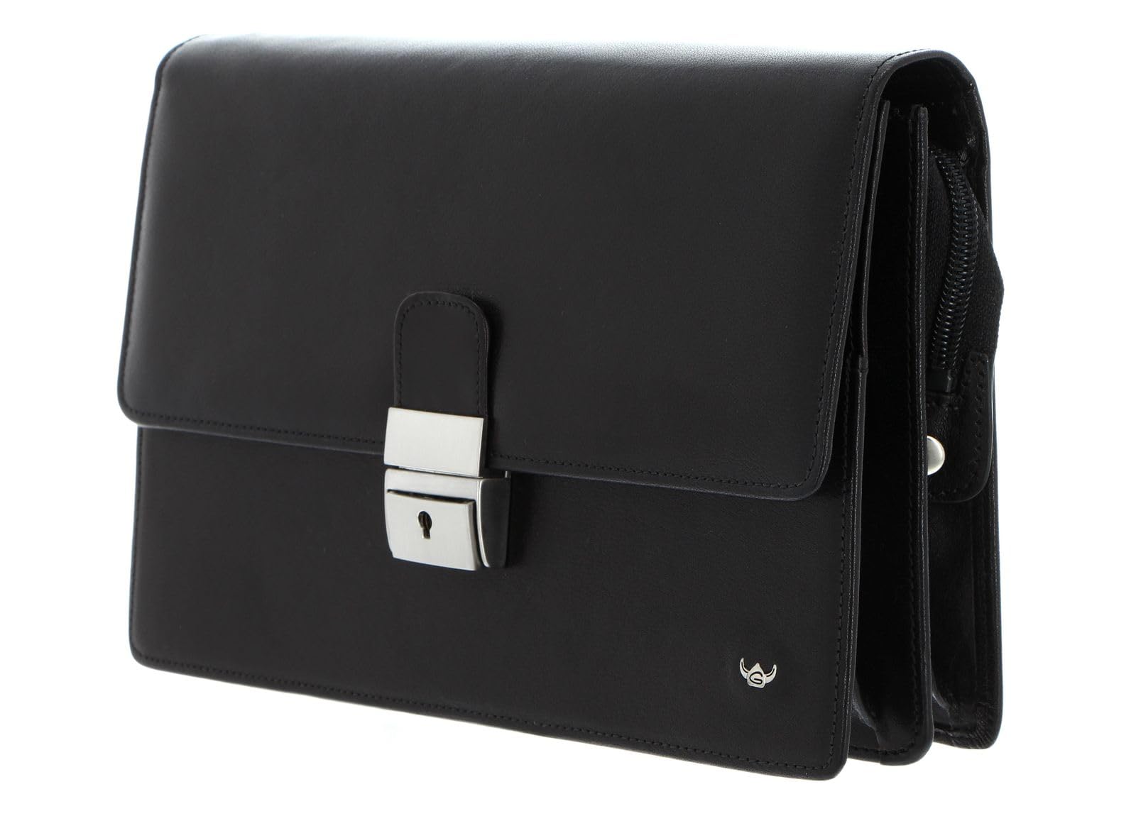 Golden Head Colorado Classic Mens Bag Henkeltasche schwarz Rindsleder