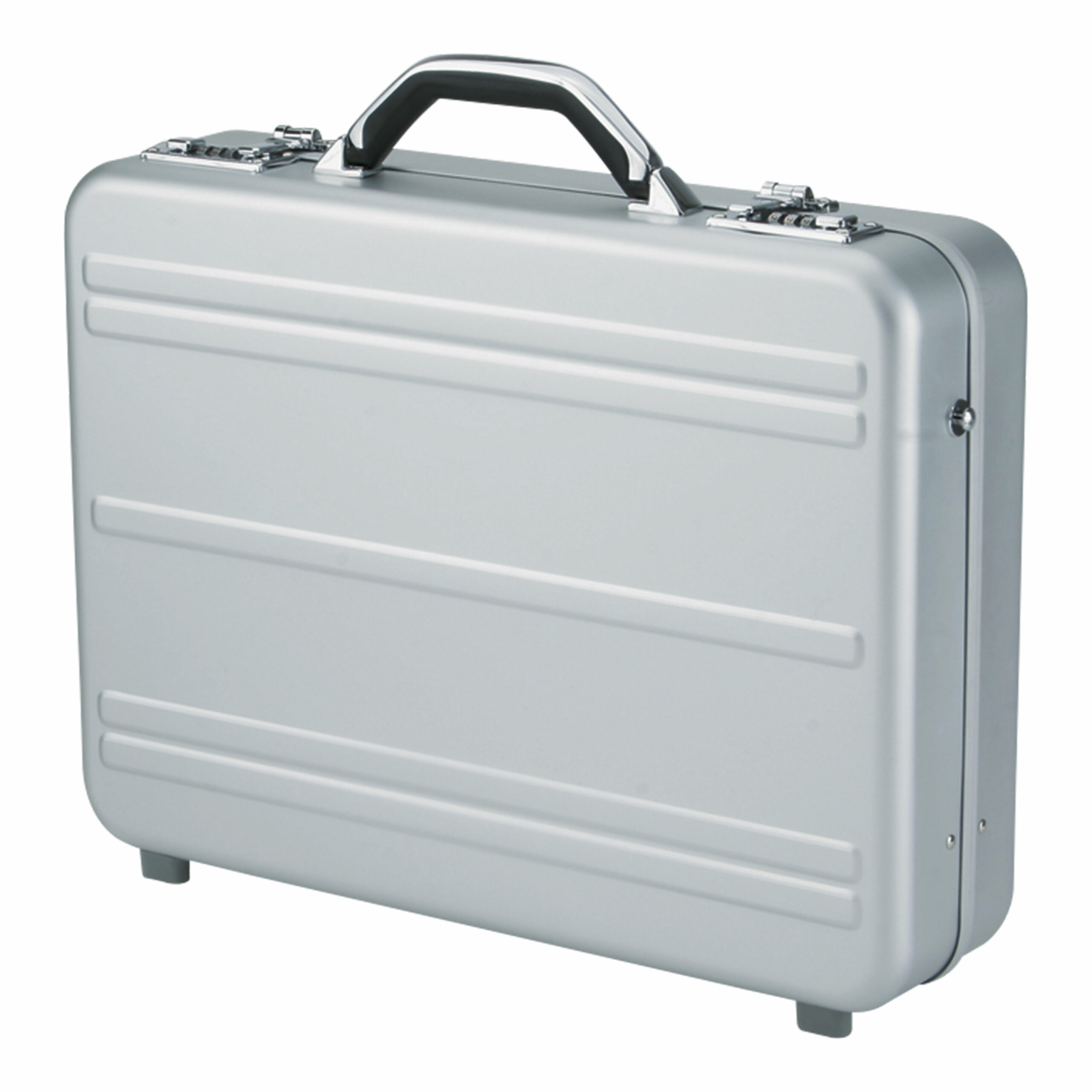 Alumaxx Mercato Laptop-Attachékoffer silber Aluminium 17 Zoll