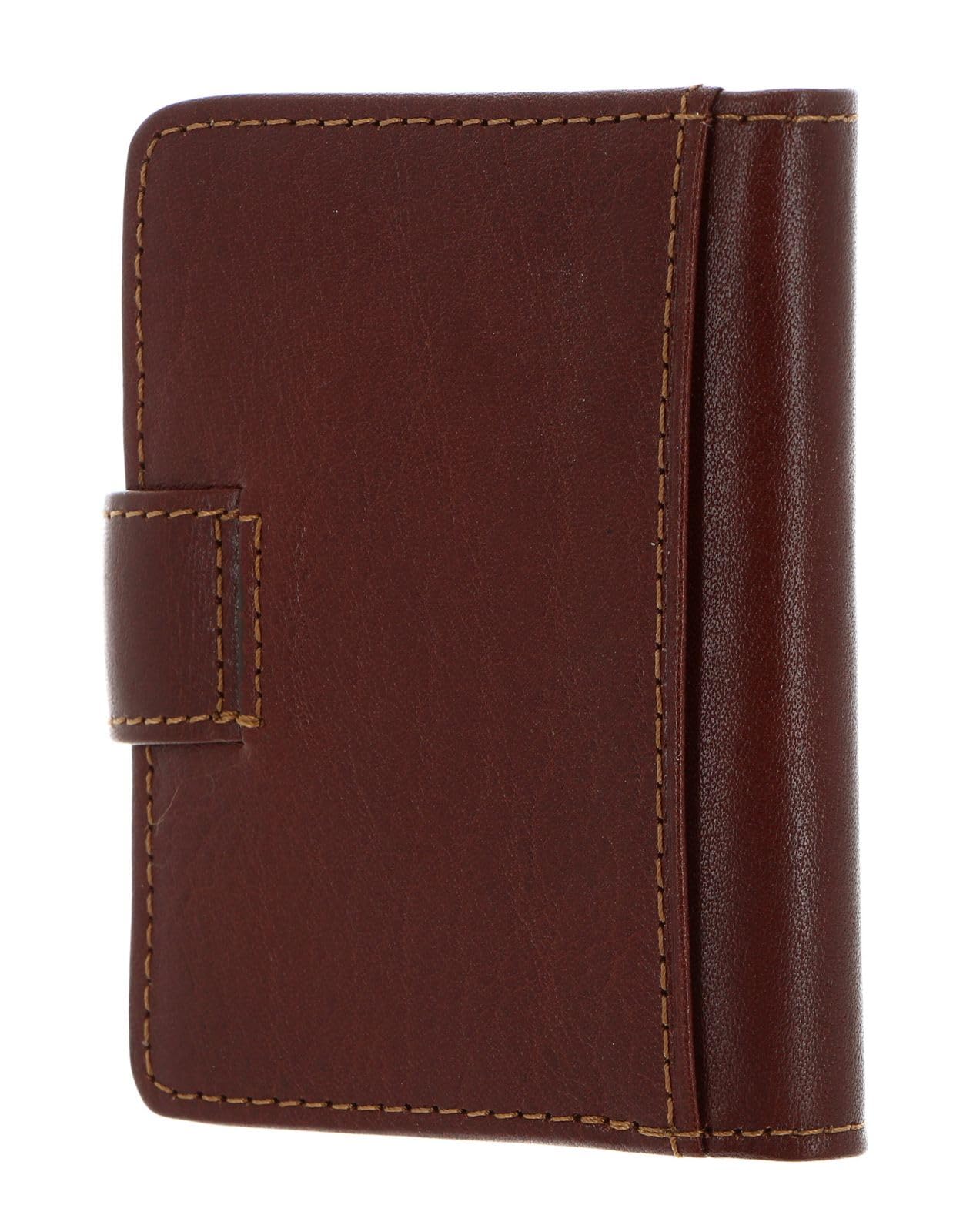 Golden Head Colorado 4516 Kartenetui Braun RFID Druckknopf