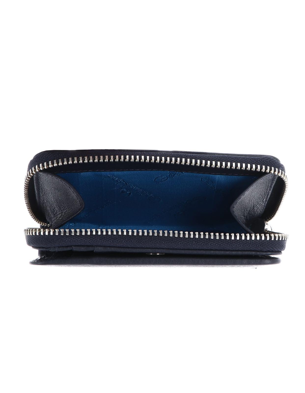 Golden Head Capri 3317 Geldbörse Blau RFID Nappa-Rindleder