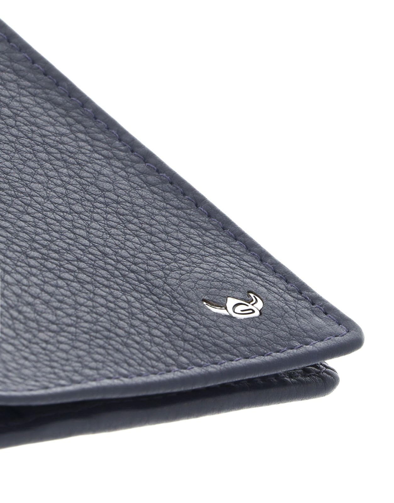 Golden Head Capri 4480 Ausweisetui Blau RFID Nappa
