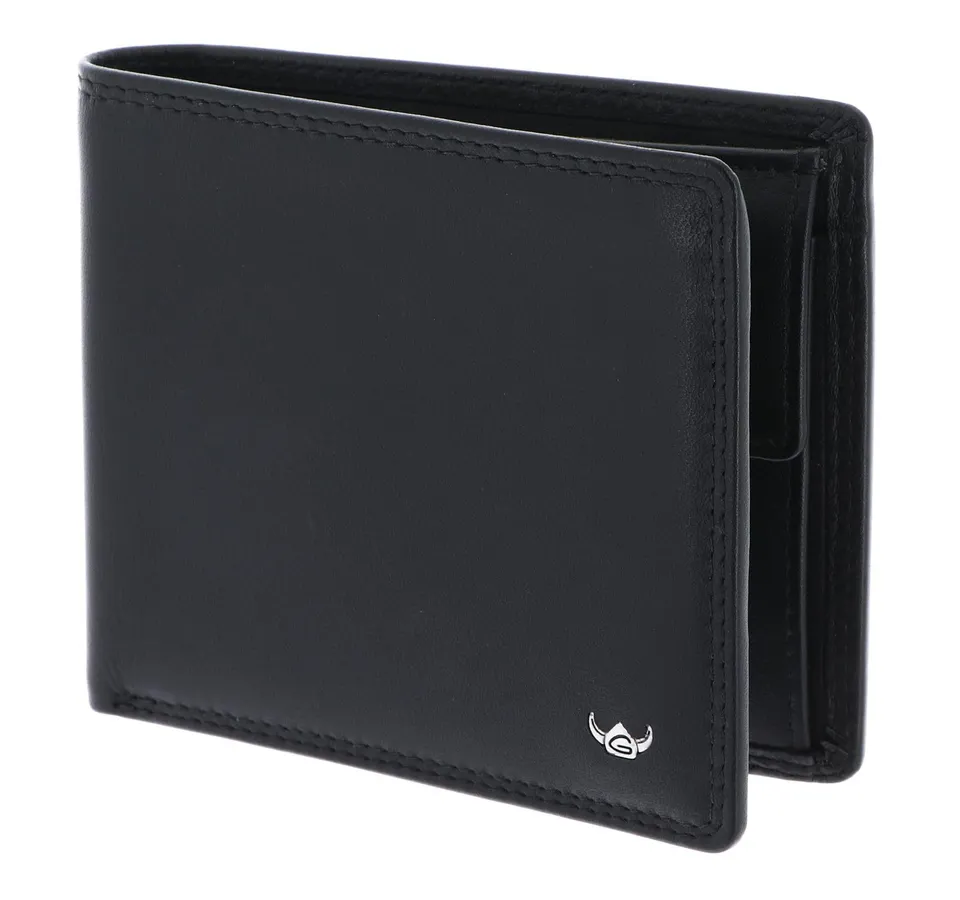 Golden Head Polo Scheintasche 1135 Schwarz RFID Leder