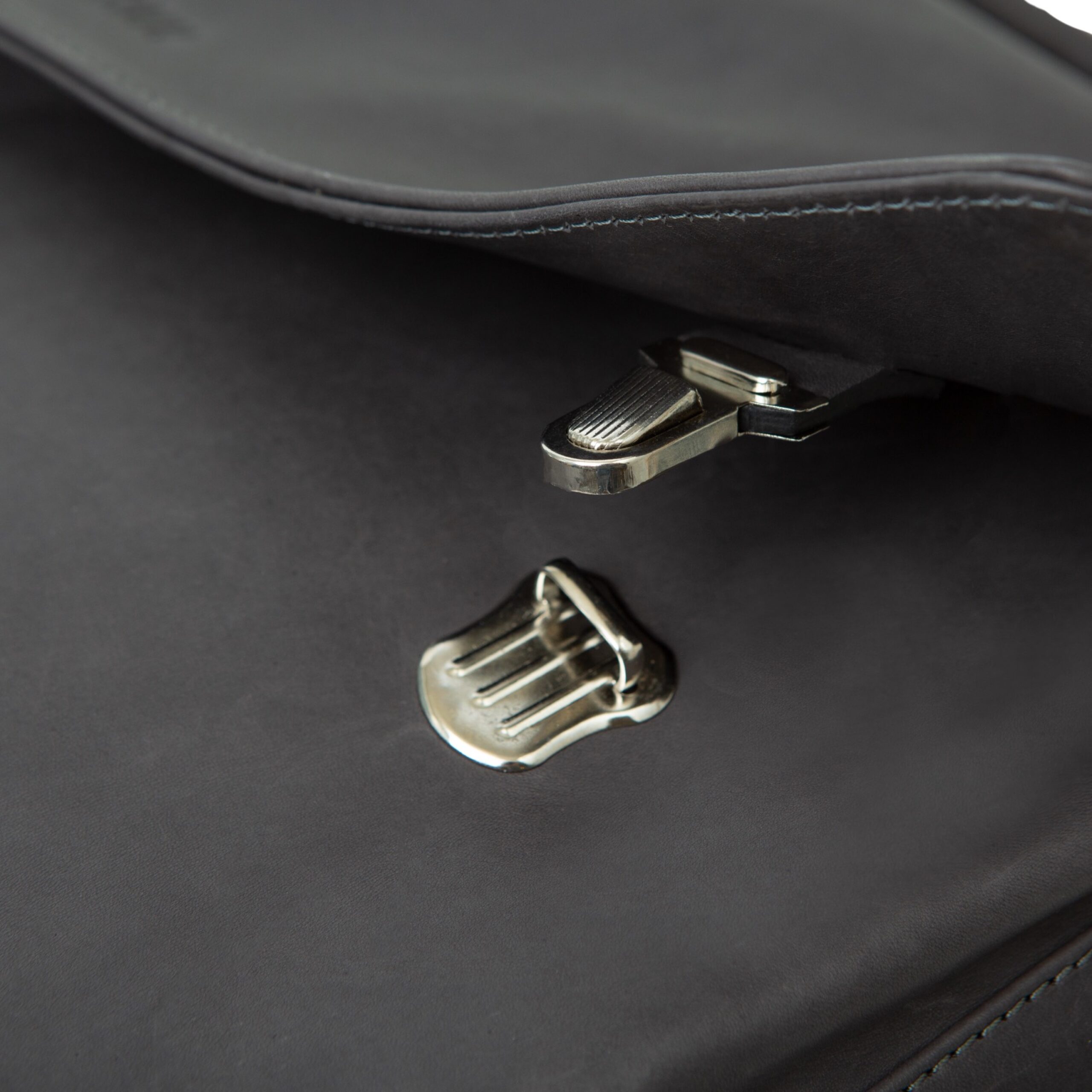 Alumaxx Percent Laptoptasche Leder grau gepolstert