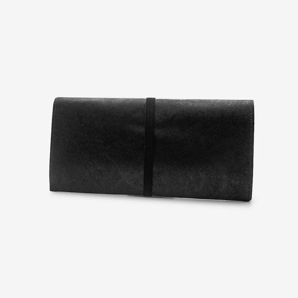 Paprcuts Tabakbeutel Just Black Tabaktasche schwarz vegan