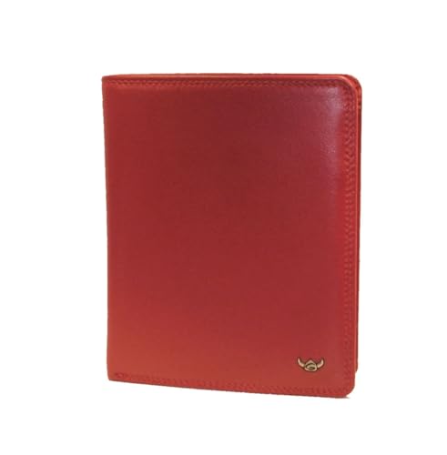Golden Head Polo Billfold Geldbörse rot Leder Münzfach