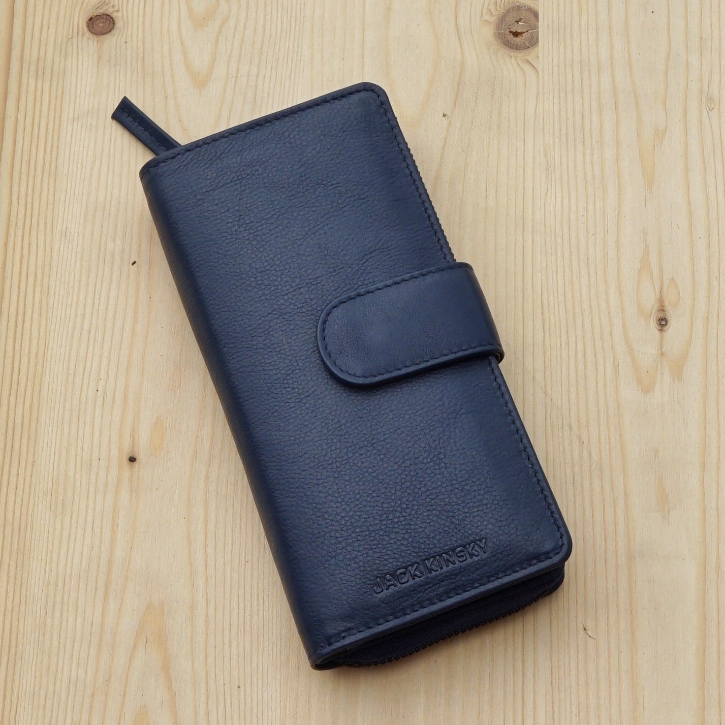 Jack Kinsky Livorno 1026 Langebörse Schwarz 29 Karten