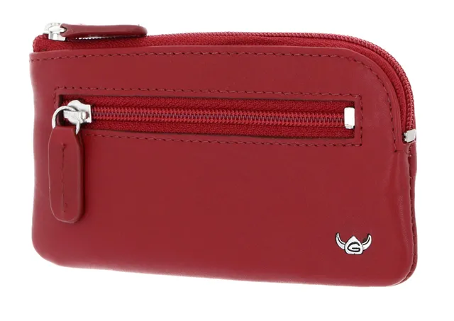Golden Head Polo RV-Schlüsseletui 5008 Rot Rindleder