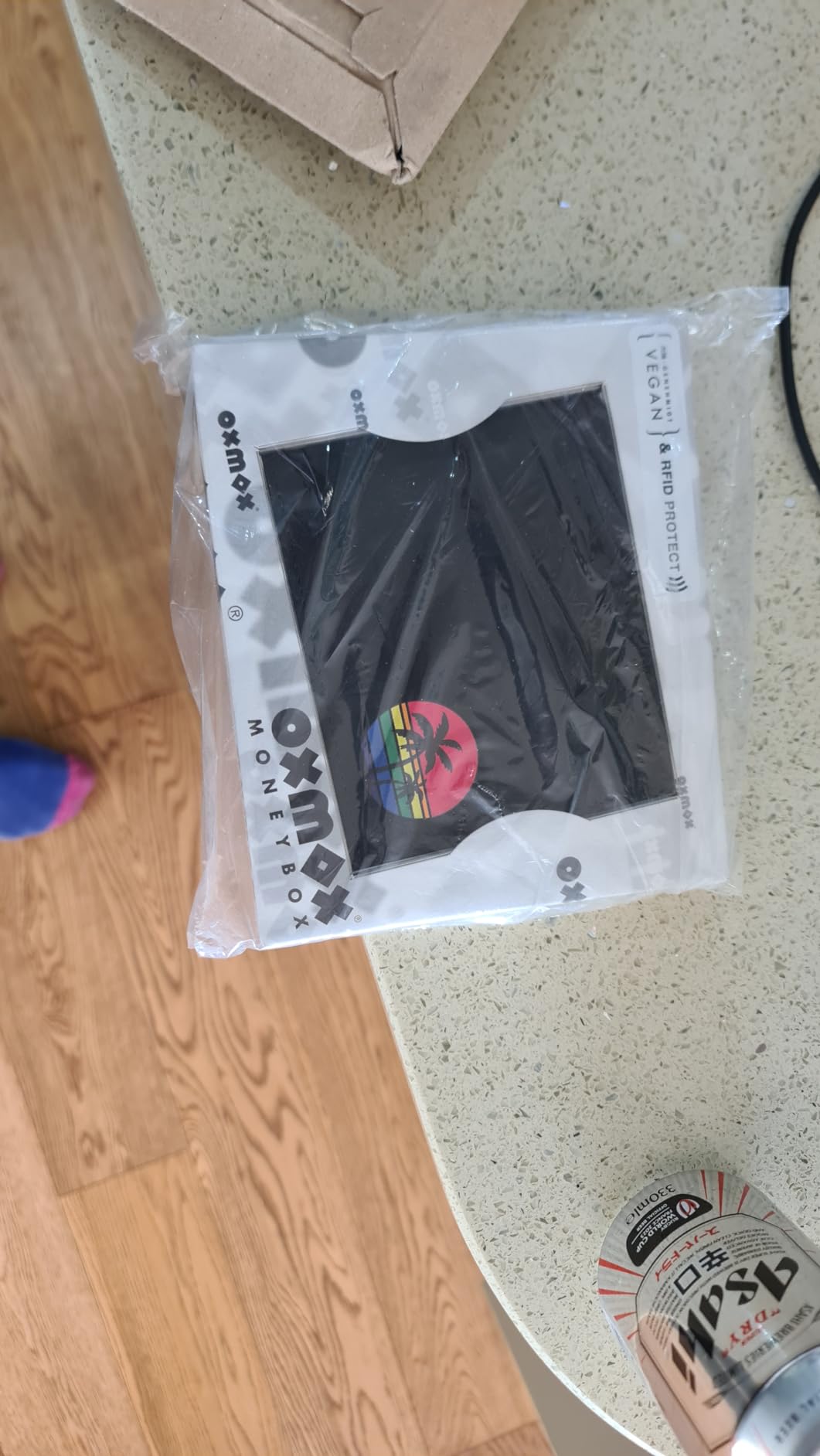 oxmox New Cryptan Querscheinbörse Rainbow Palms RFID
