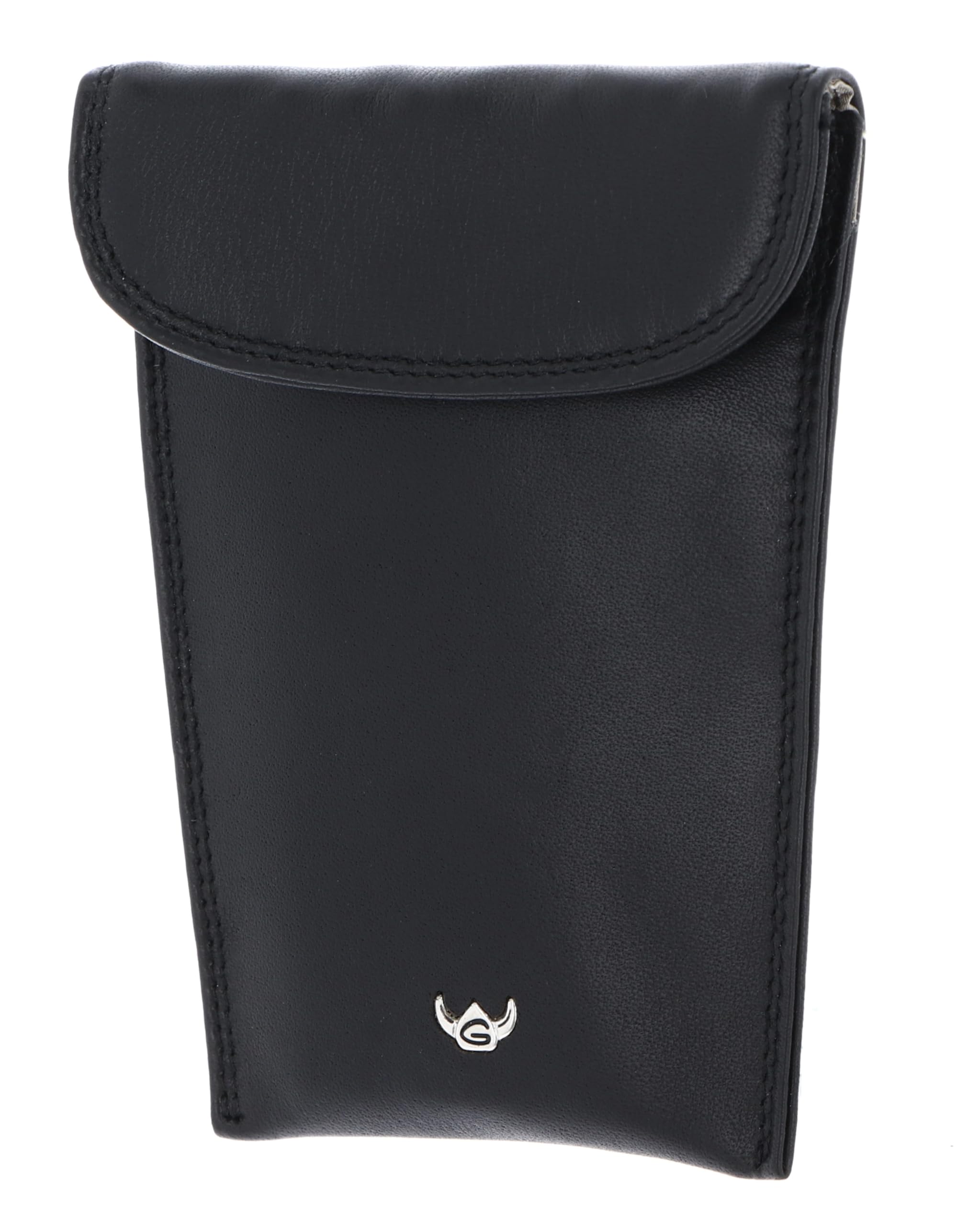 Golden Head Polo Key Case Schlüsselmäppchen Schwarz Leder