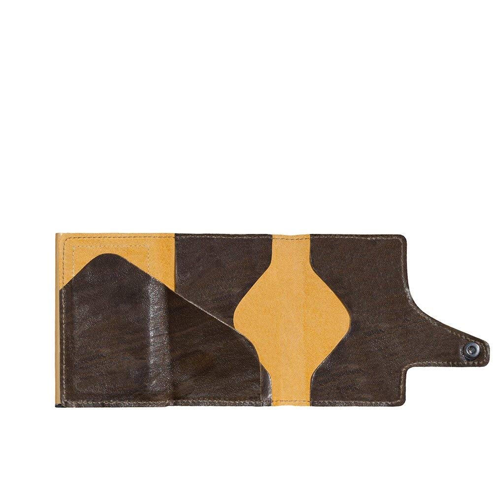 Tru Virtu Wallet Click & Slide Kartenetui Mossgreen Leder RFID