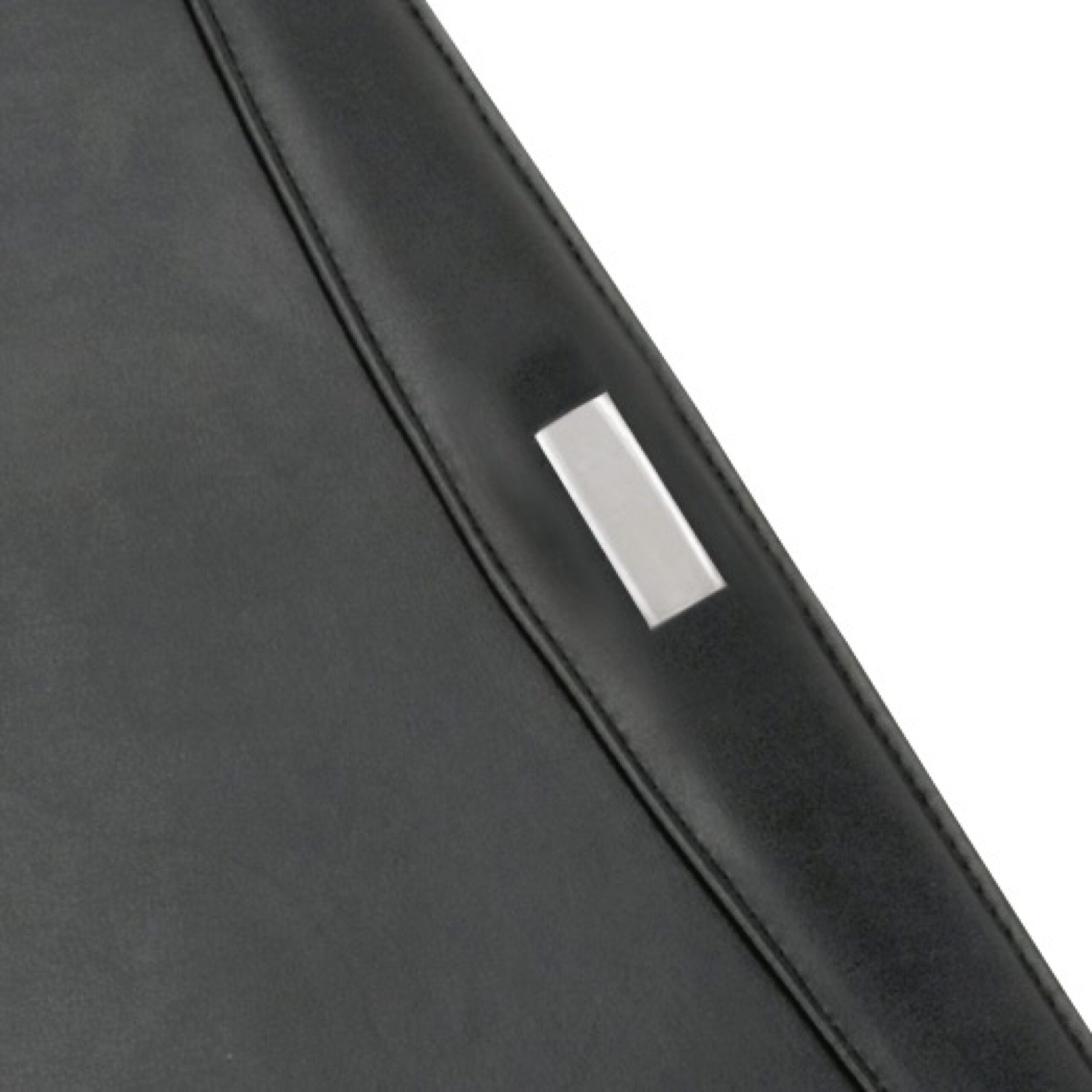 Alumaxx Mares Schreibmappe A4 schwarz mit Reissverschluss