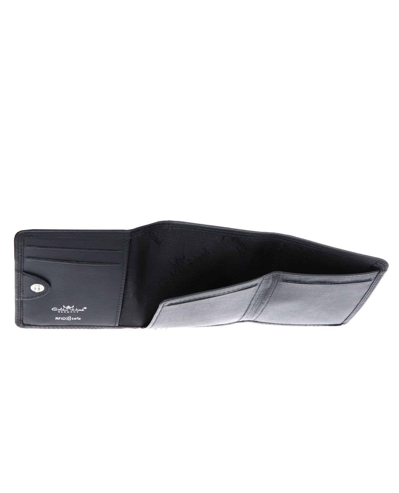 Golden Head Polo 1012 Kartenetui Schwarz RFID Leder