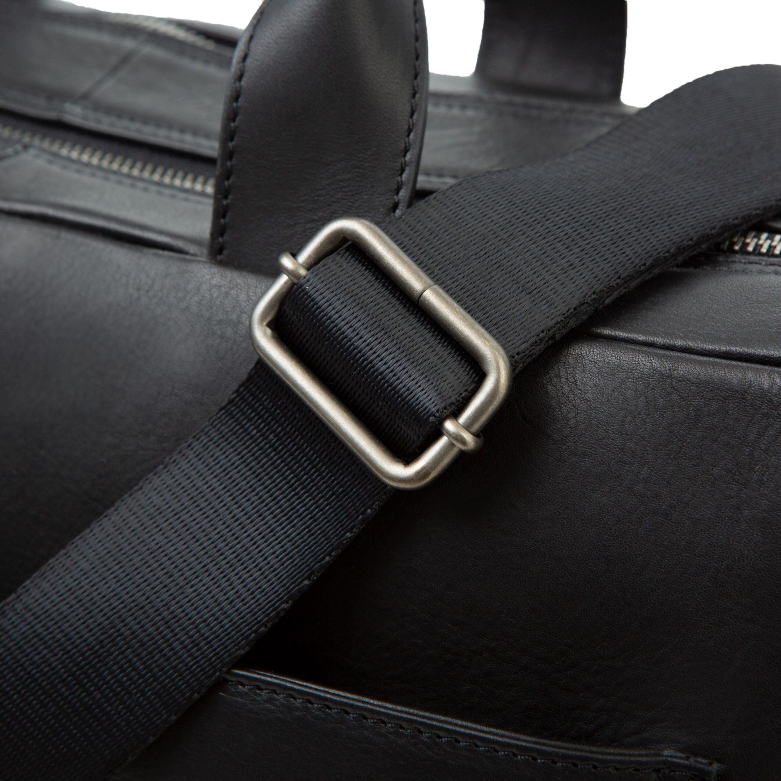 Alumaxx Umhängetaschen Businesstasche NOMAD Leder schwarz Laptop