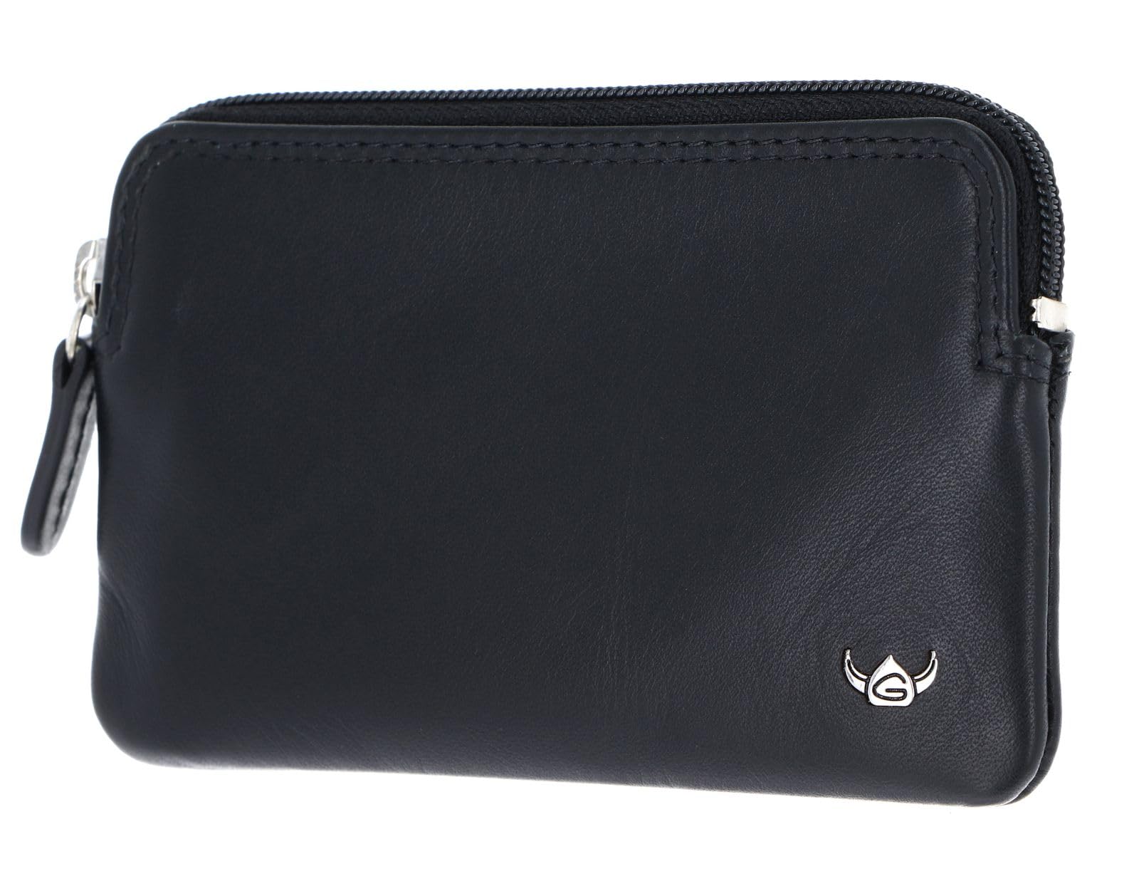 Golden Head Polo 5040 Schlüsseletui Schwarz mit Münzfach