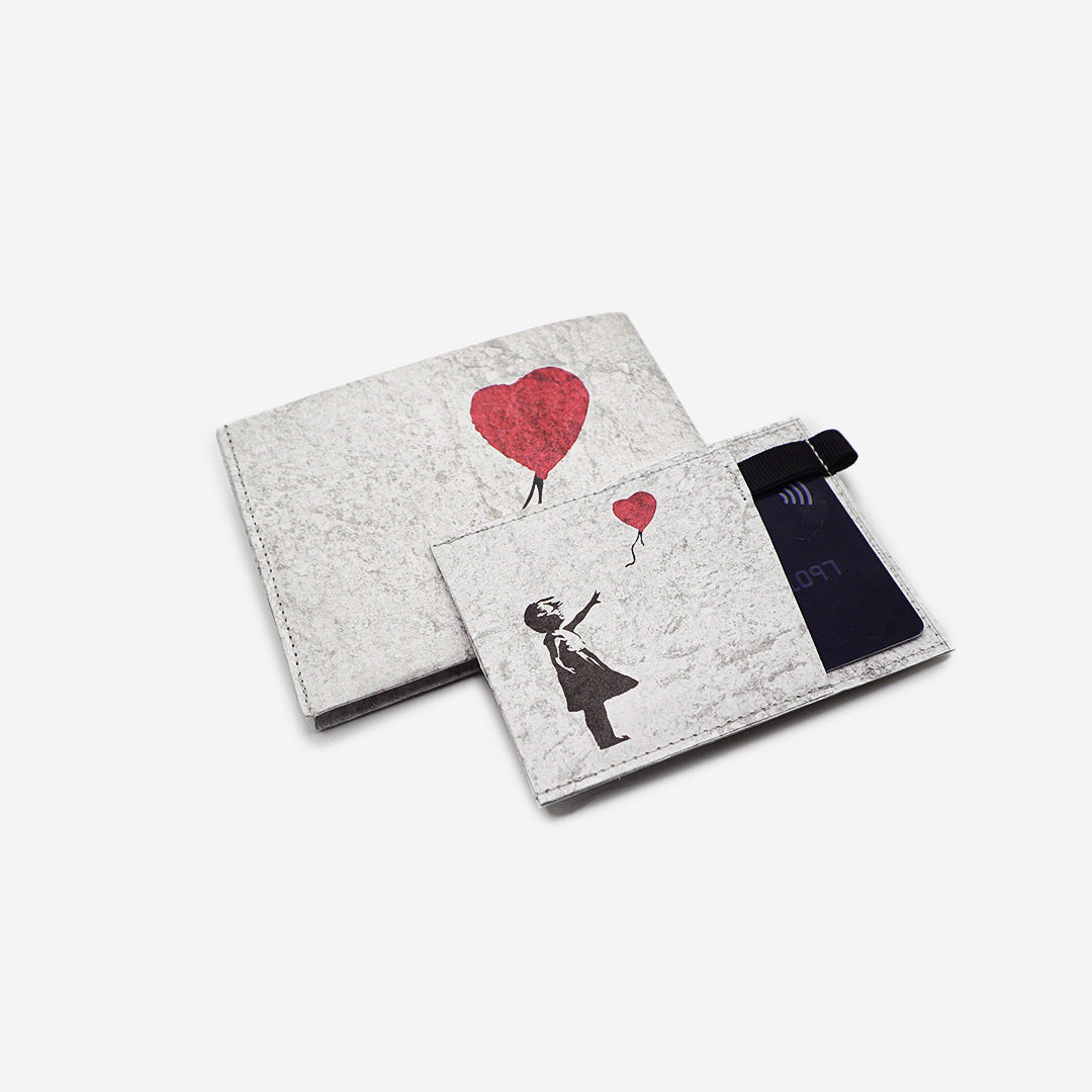 Paprcuts RFID PRO Wallet Balloon Girl Geldbeutel RFID vegan