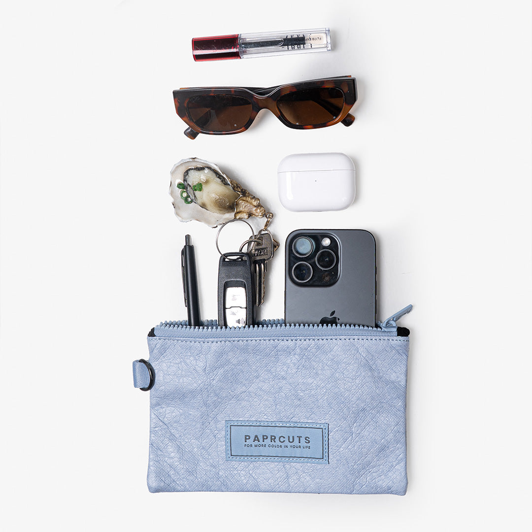 Paprcuts Oslo Organizer Pastel Blue Rucksack-Pouch hellblau