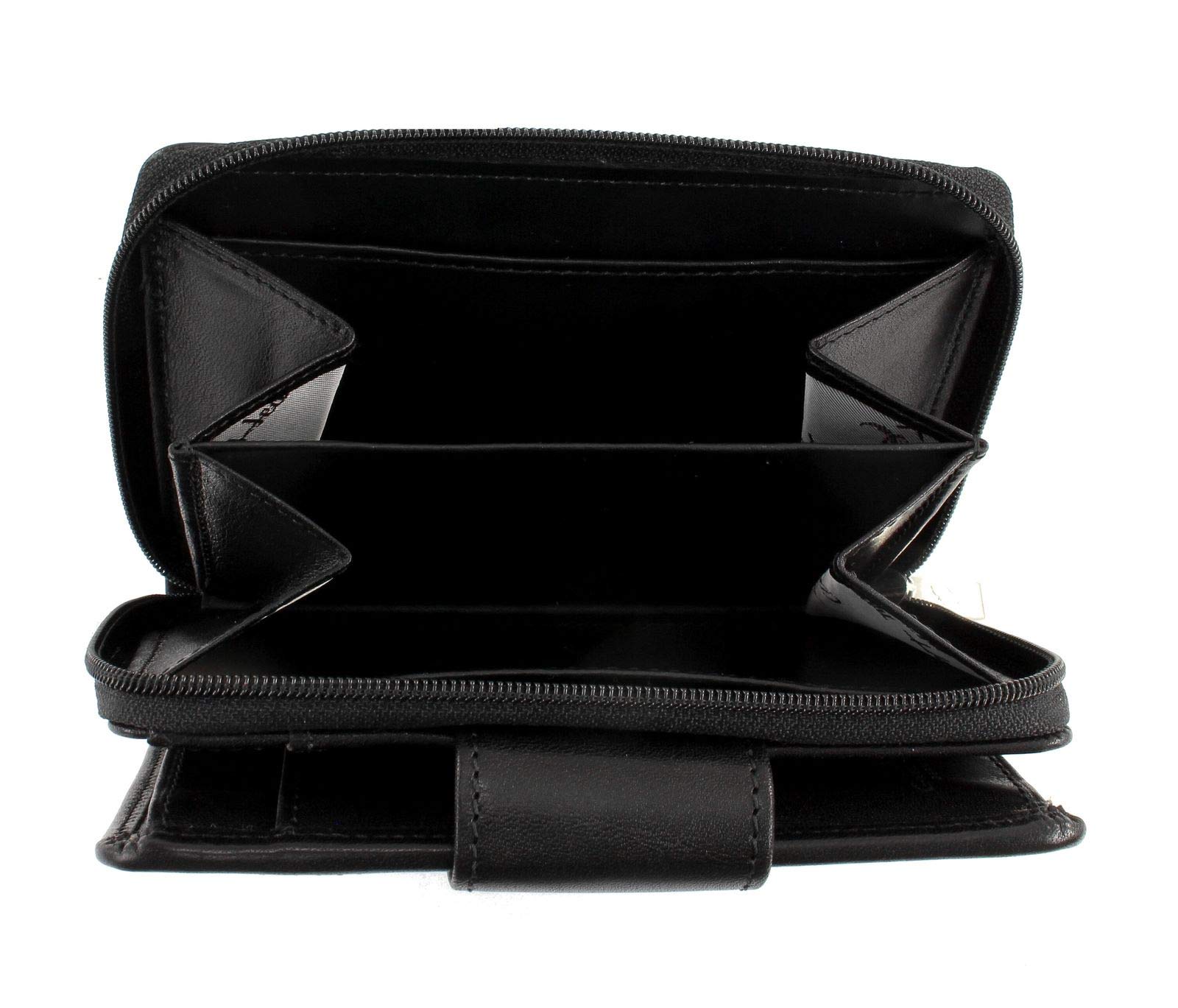 Golden Head Colorado Scheintasche Leder schwarz 12 cm