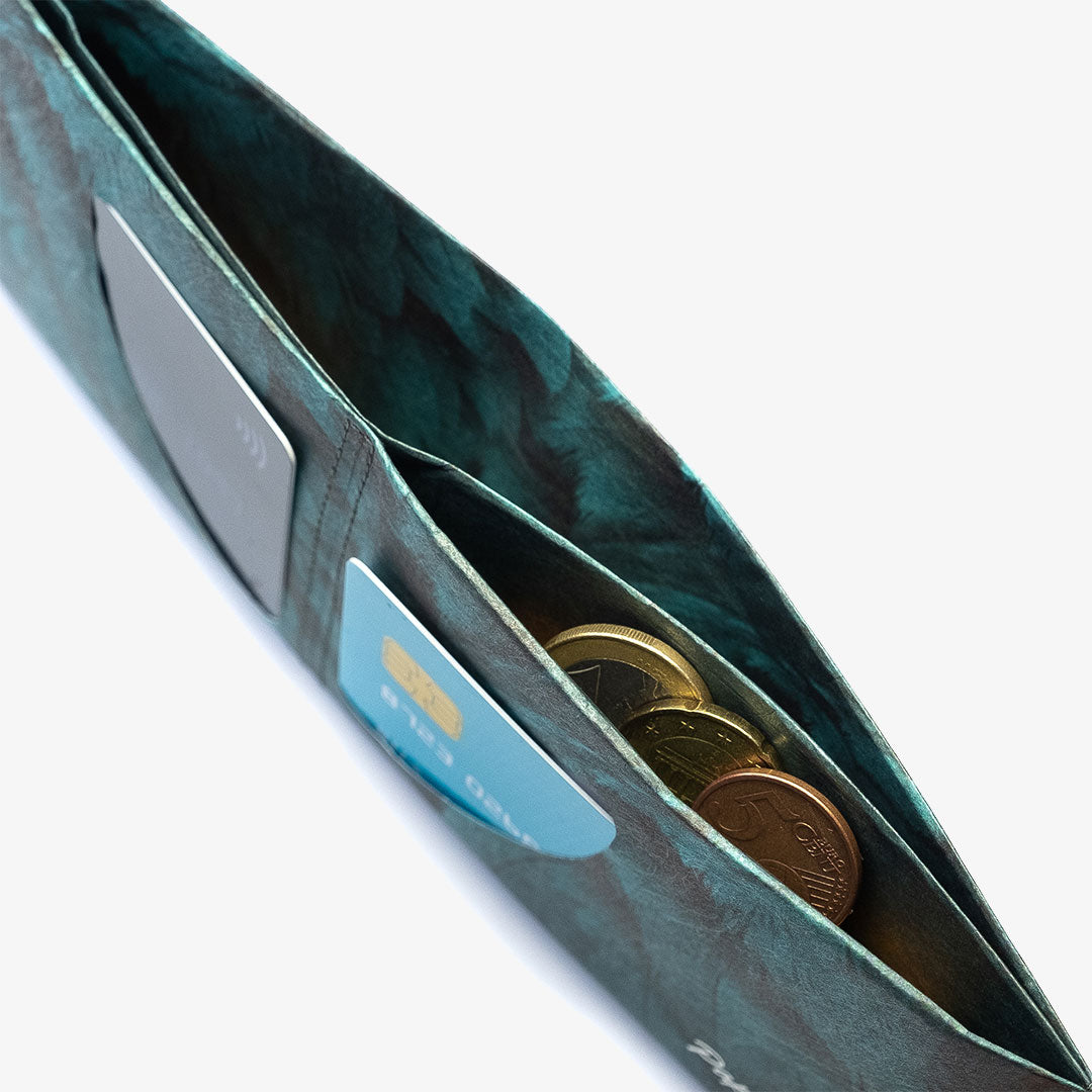 Paprcuts RFID Wallet Ara Portemonnaie grün RFID-Schutz