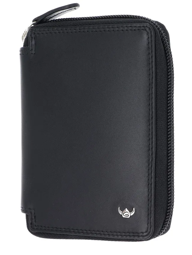 Golden Head Polo 3315 Geldbörse Schwarz RFID Zipper