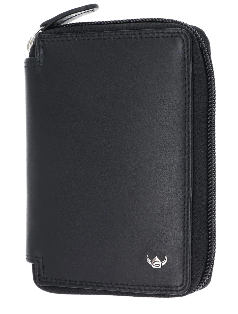 Golden Head Polo 3315 Geldbörse Schwarz RFID Zipper