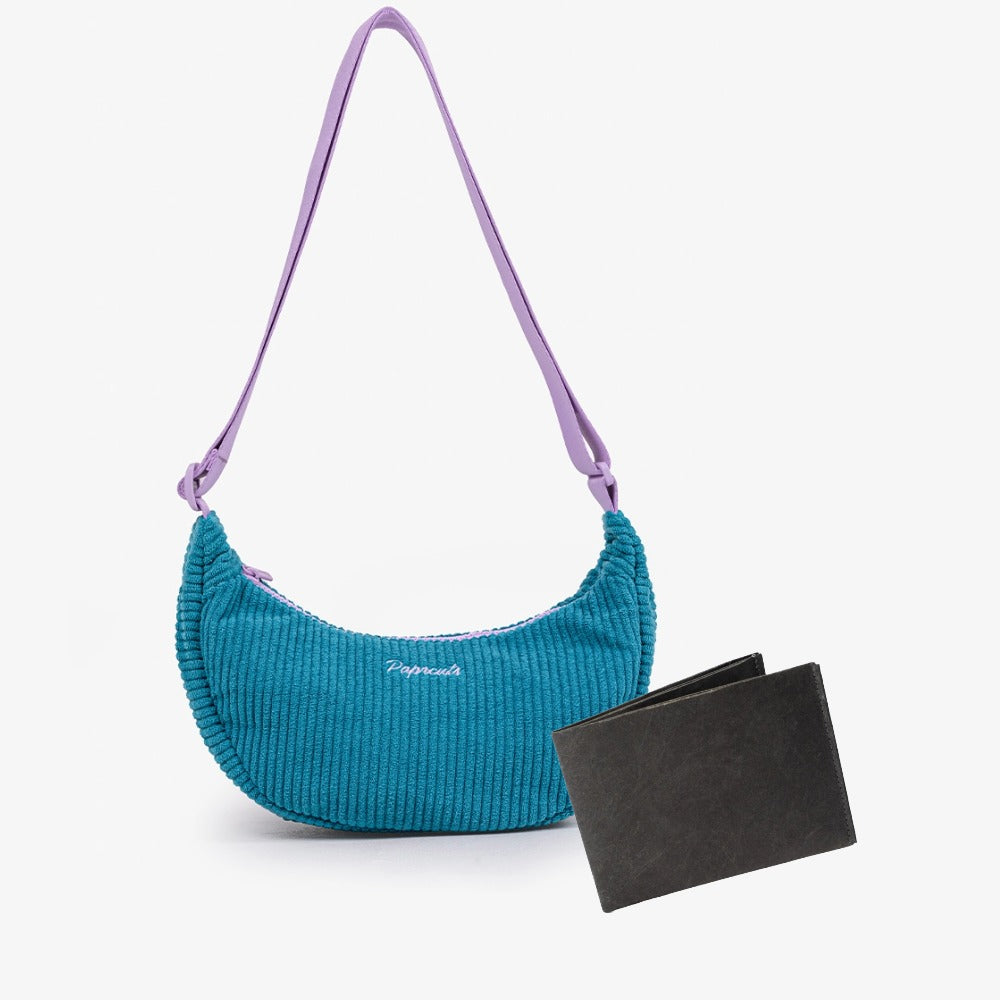 Paprcuts Valencia Roundbag Medium Set mit RFID Portemonnaie