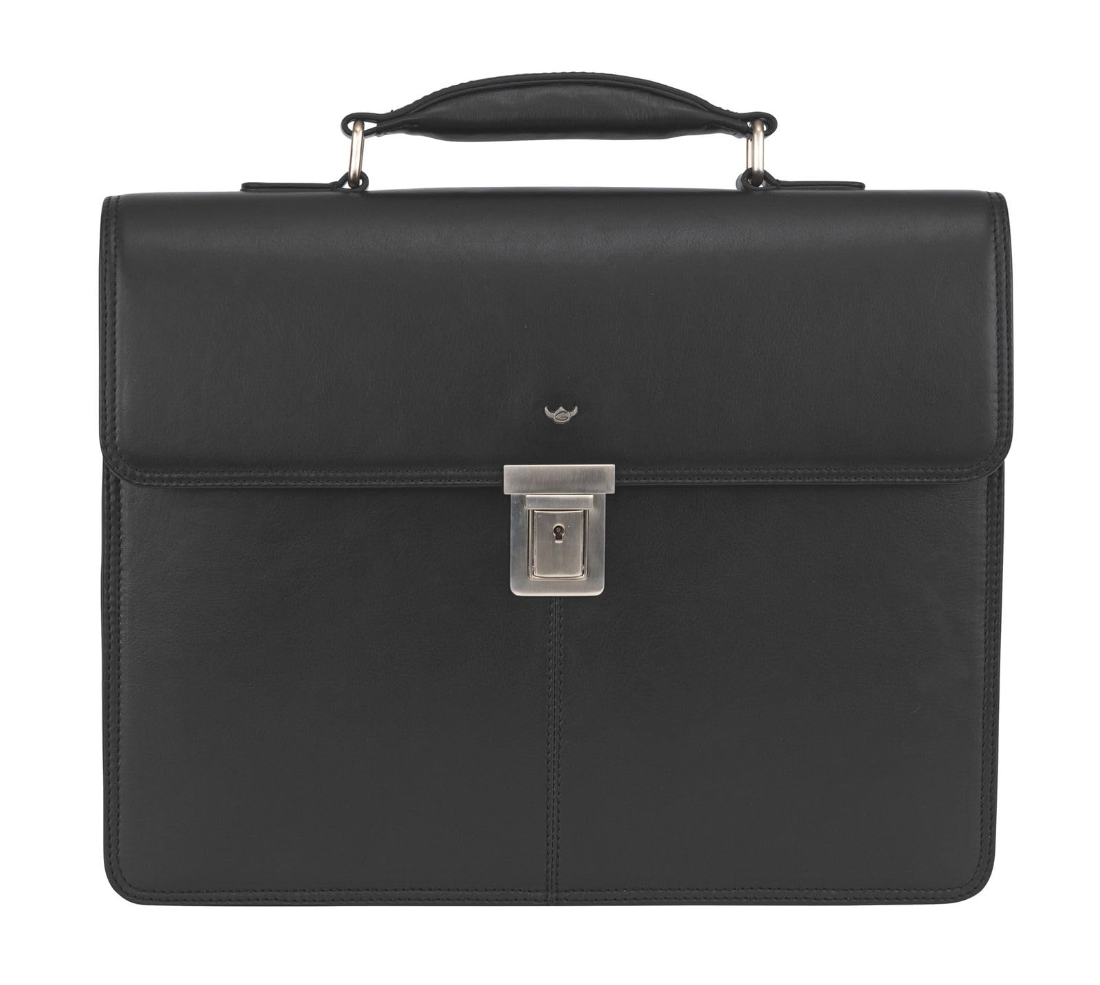 Golden Head Polo Aktentasche schwarz Rindsleder Laptop