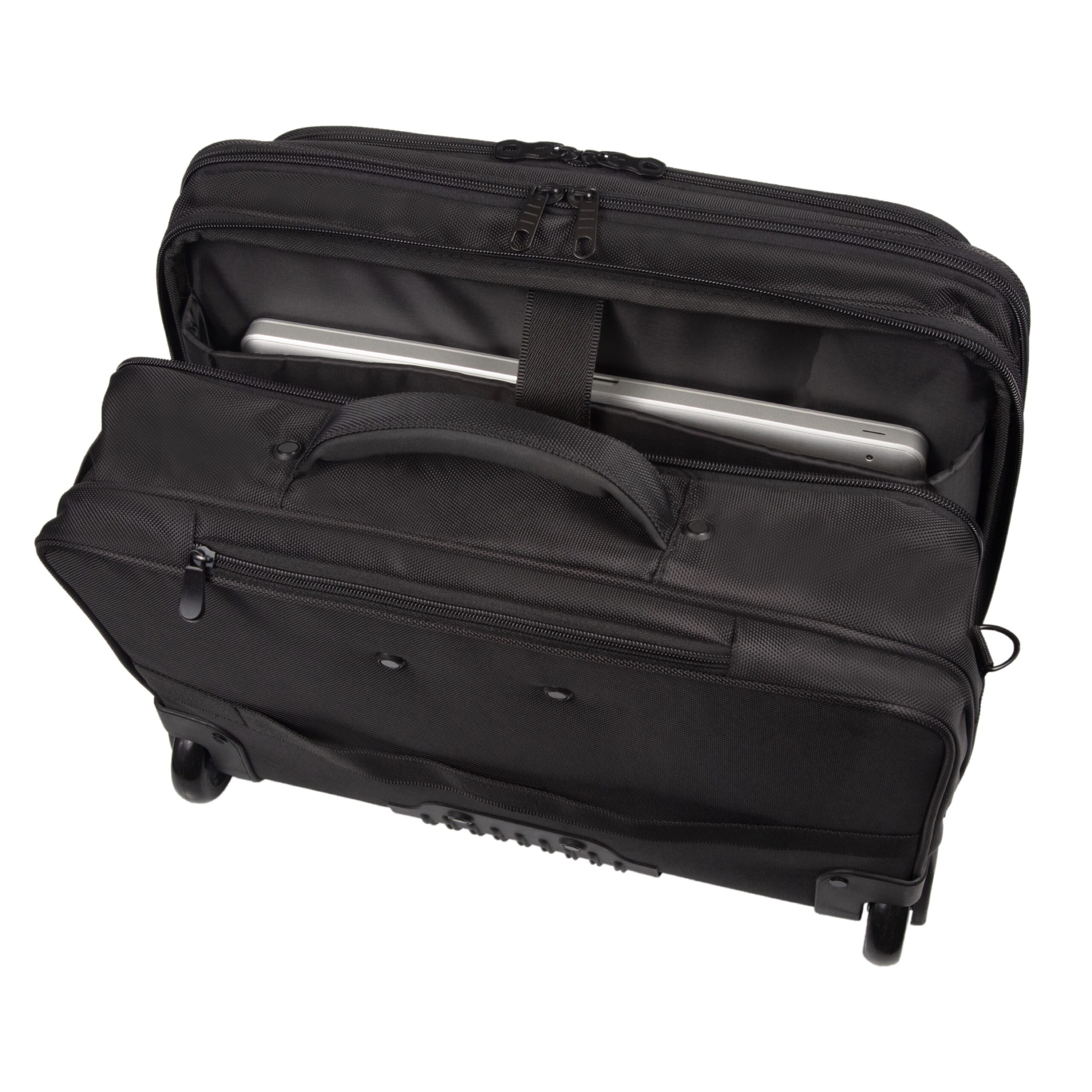 Alumaxx BORNEO Business Laptop Trolley RPET 17 Zoll Schwarz