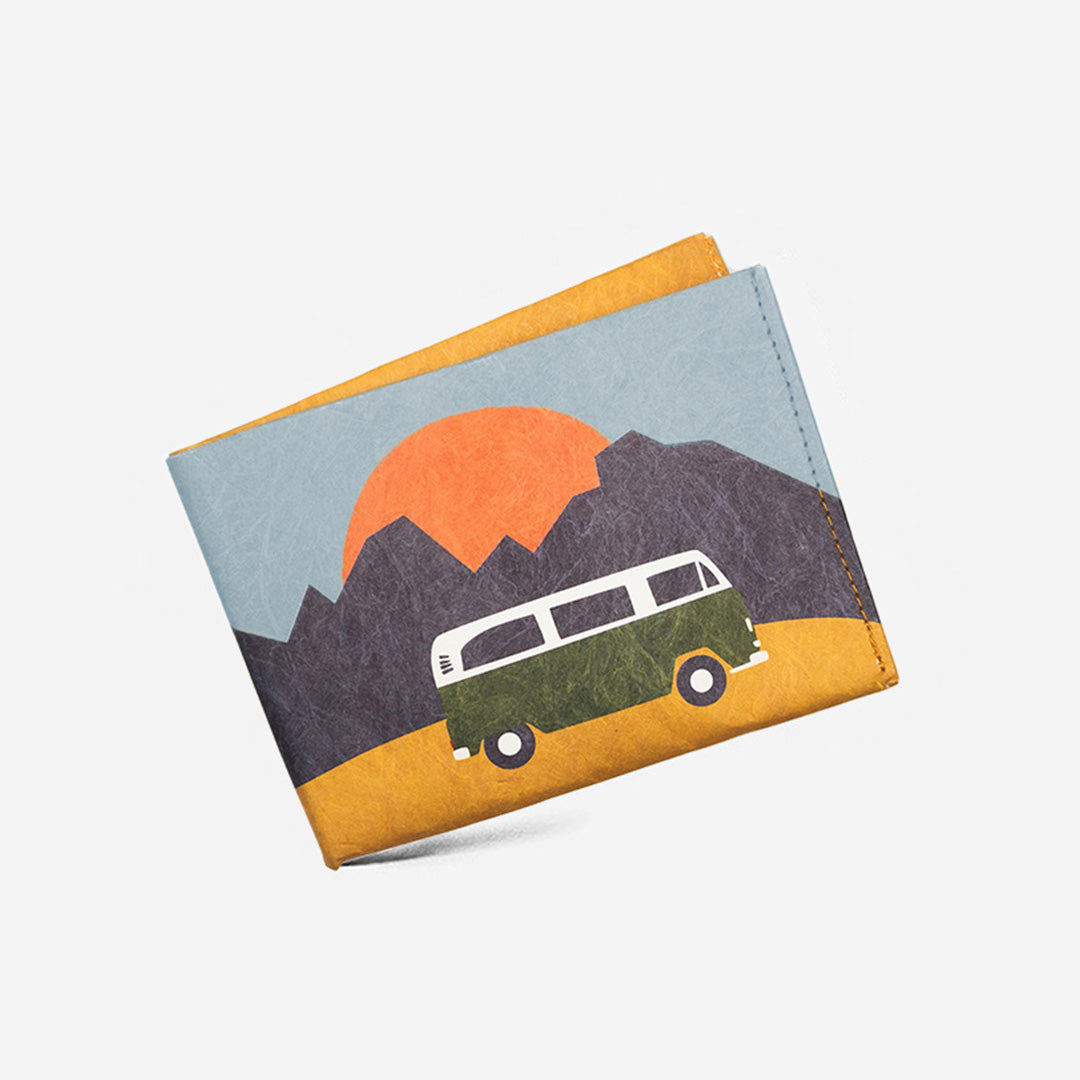 Paprcuts RFID Wallet Vanlife Portemonnaie Tyvek vegan