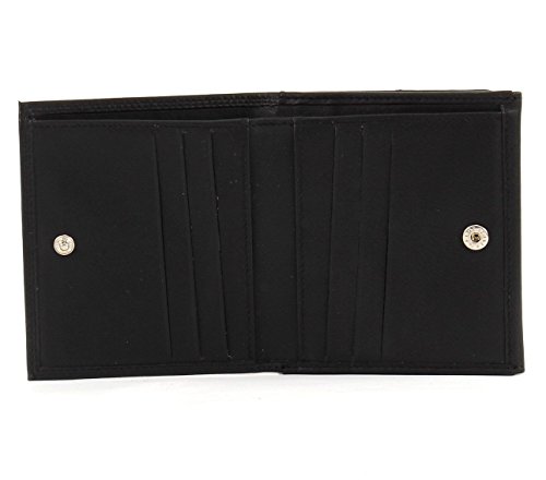 Golden Head Polo Geldbörse II Leder 10 cm schwarz
