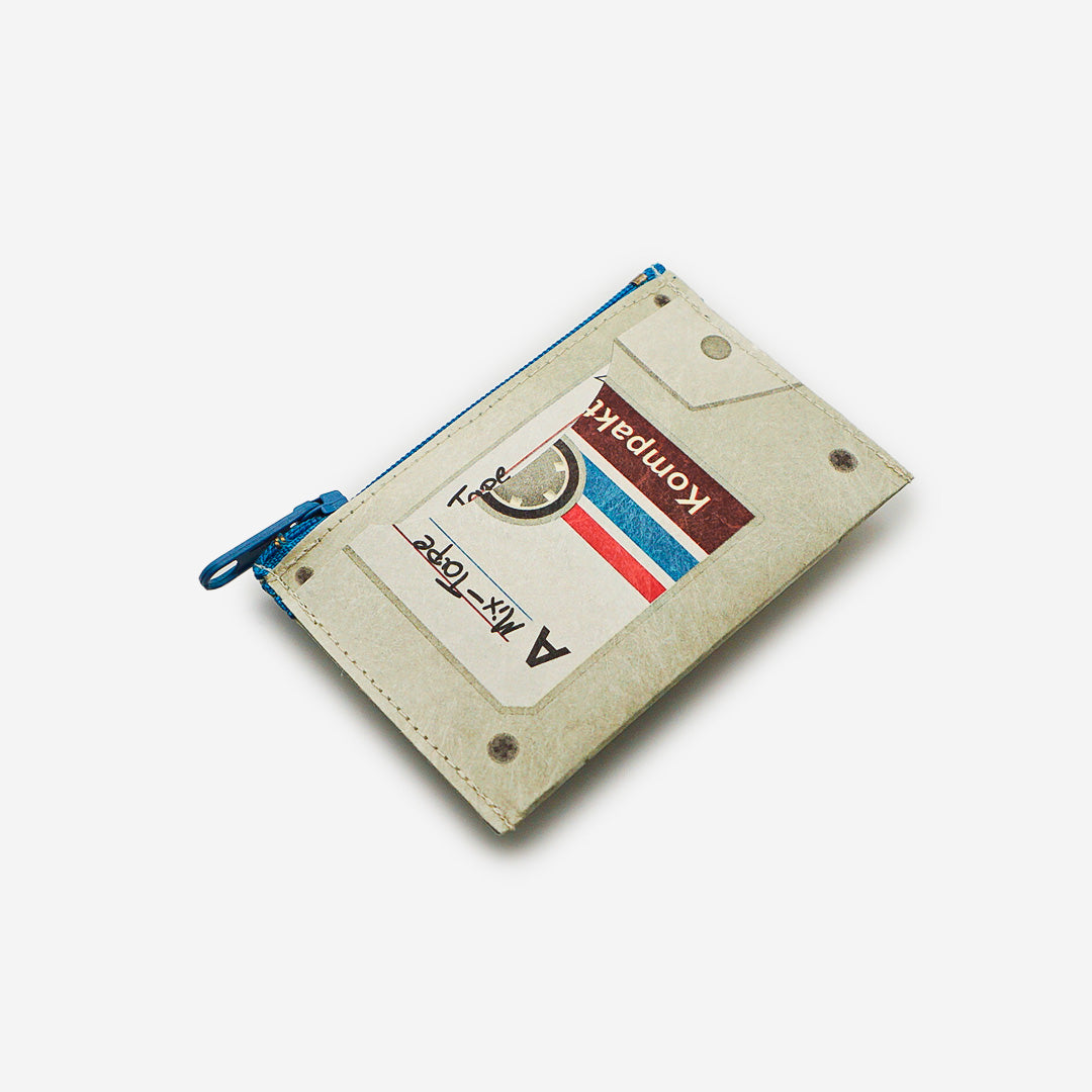 Paprcuts Münzbörse Mixtape Münzbeutel Tyvek RFID