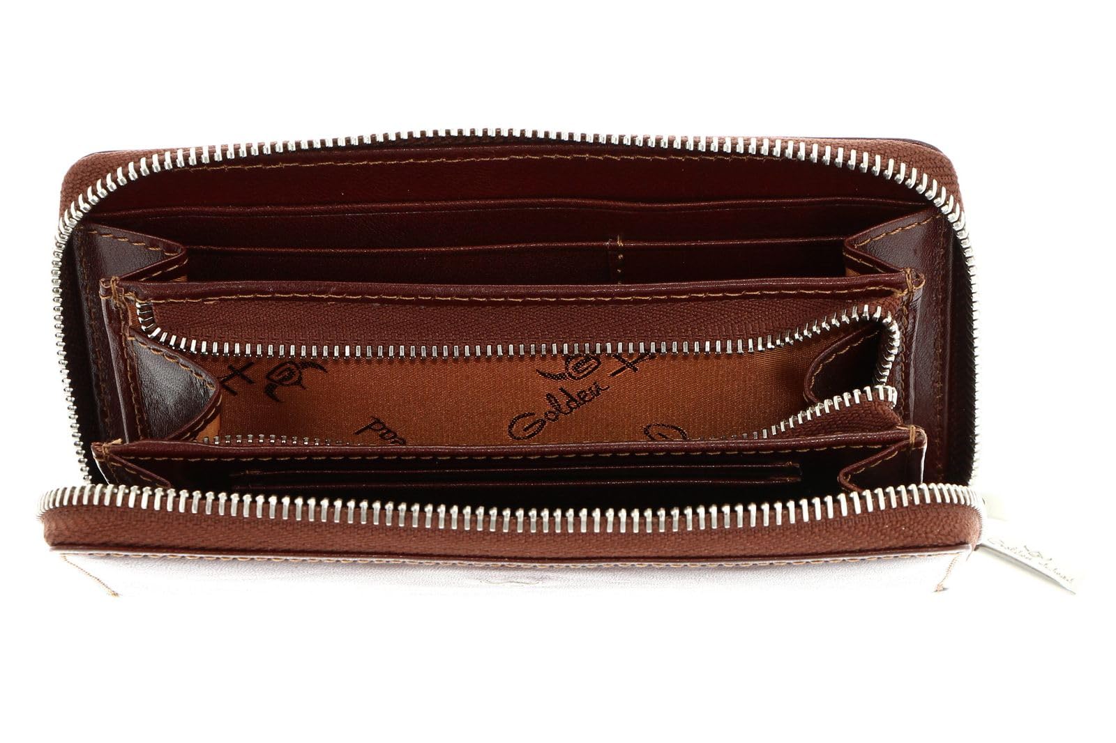 Golden Head Colorado 2804 Damenbörse Braun RFID 15,5cm