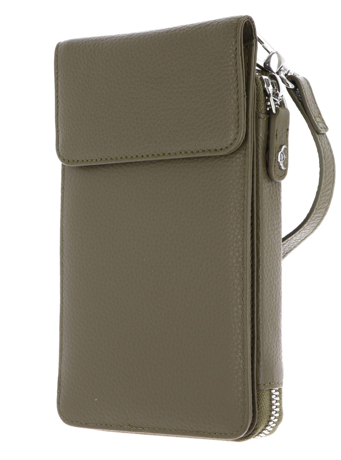 Golden Head Palma 4045 Handytasche Oliv Leder RFID